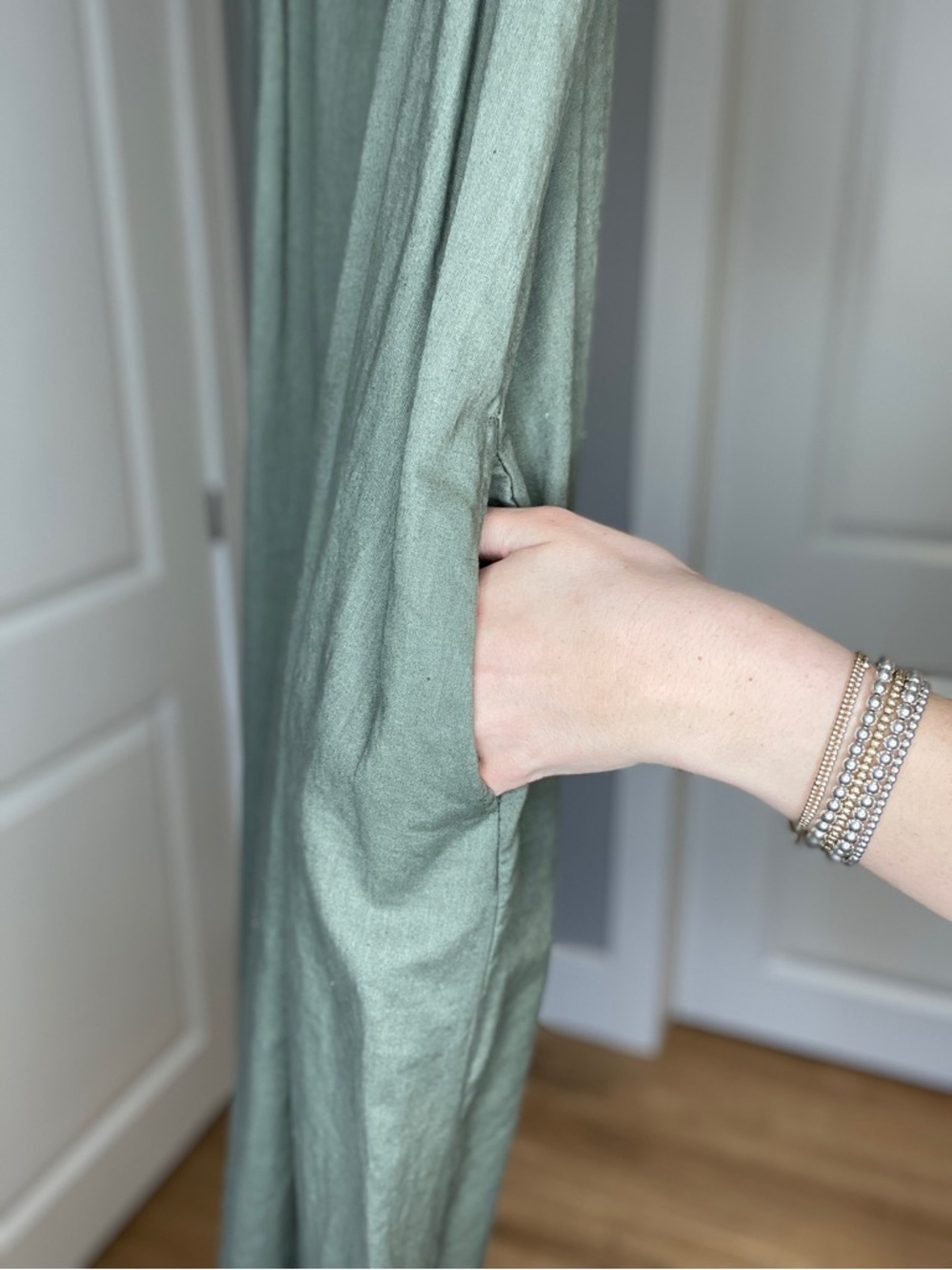 Banana Republic Olive Green Dress - Picture 5 of 8